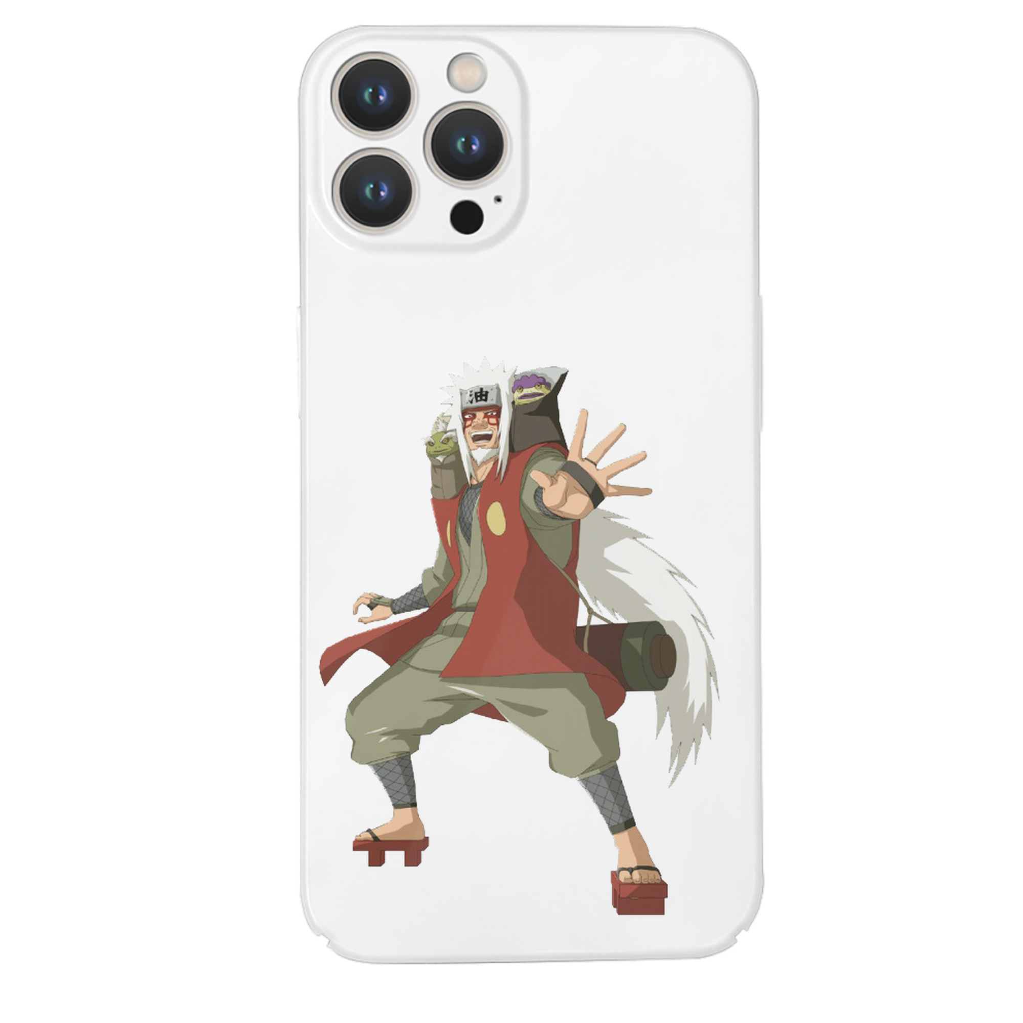（画像用） NARUTO -ナルト- 自来也（じらいや） Jiraiya 【iPhone 14シリーズ対応】ハードケース